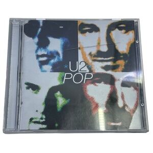 U2 Pop Music CD 1997 Island Records 314-524 334-2 Rock Discotheque Disc